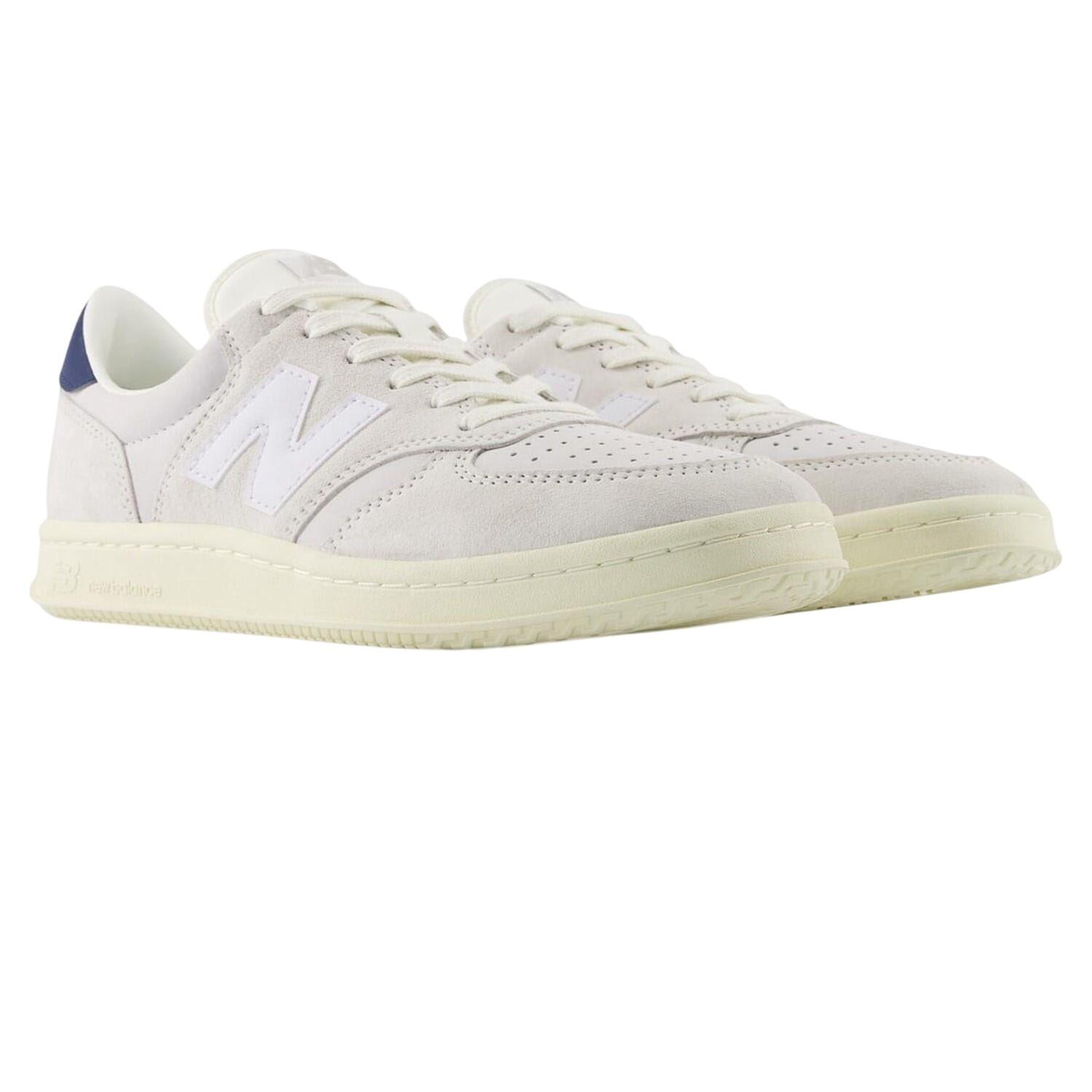 Scarpe Sportive Pelle ScamosciataDonna New Balance T500 Grigio 4/4