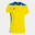 Maillot manches courtes Femme Joma Championship vi jaune bleu roi