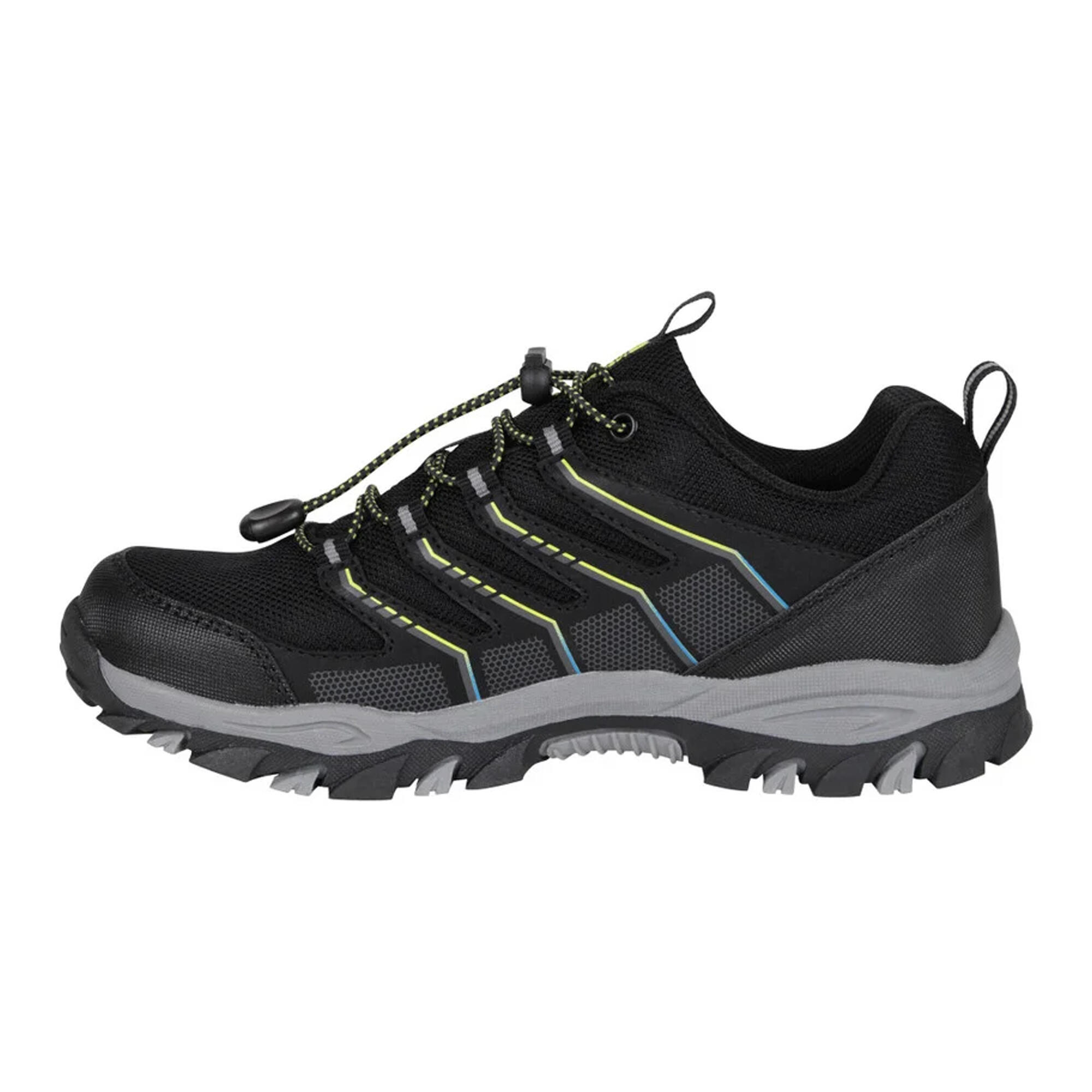 Childrens/Kids Bolt Waterproof Trainers (Black) 3/6