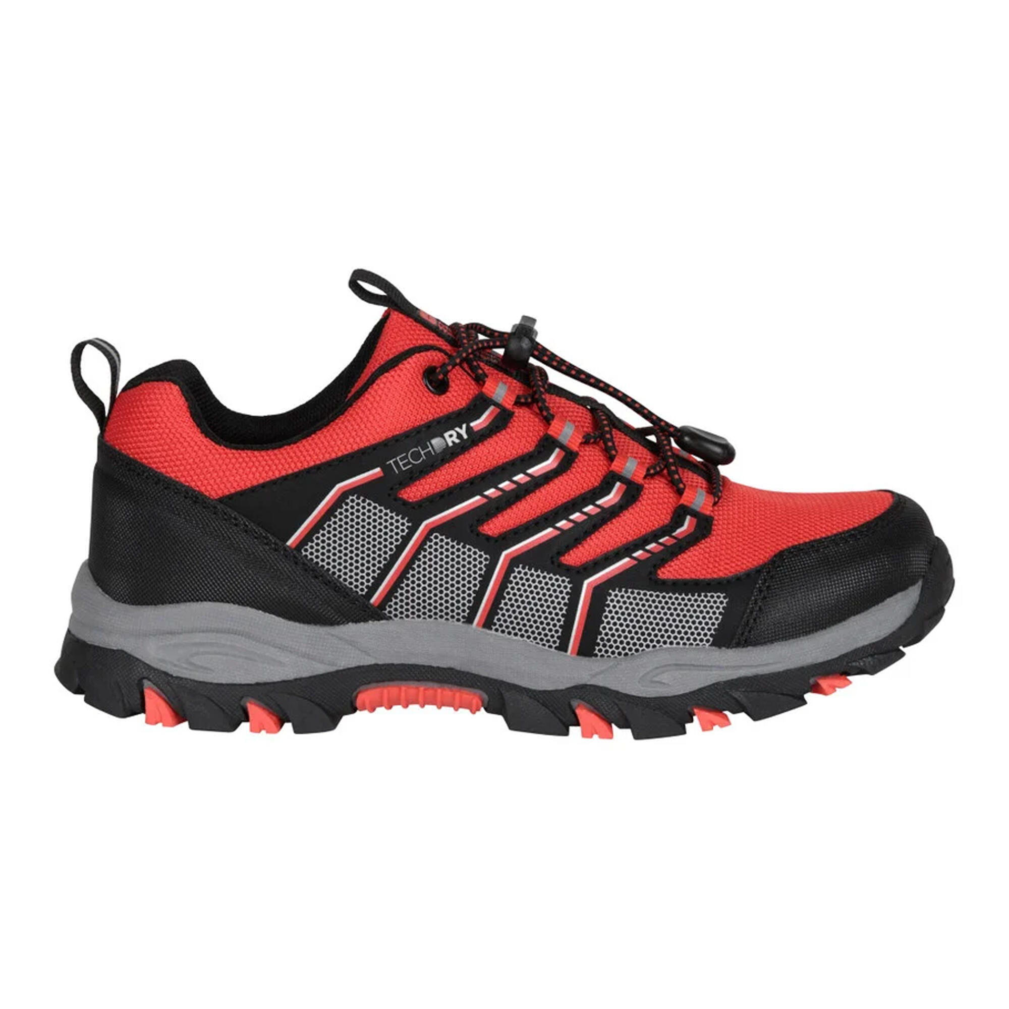 Childrens/Kids Bolt Waterproof Trainers (Active Red) 4/6