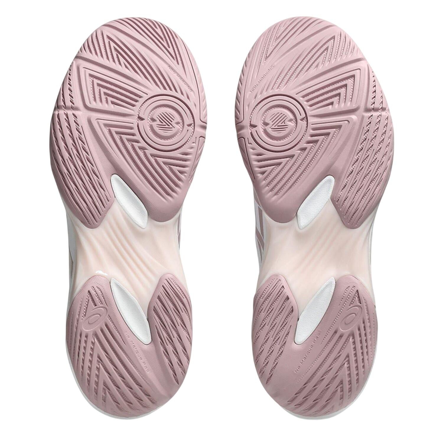 Netball Rocket 12 para Mujer Blanco, Rosa 4/7