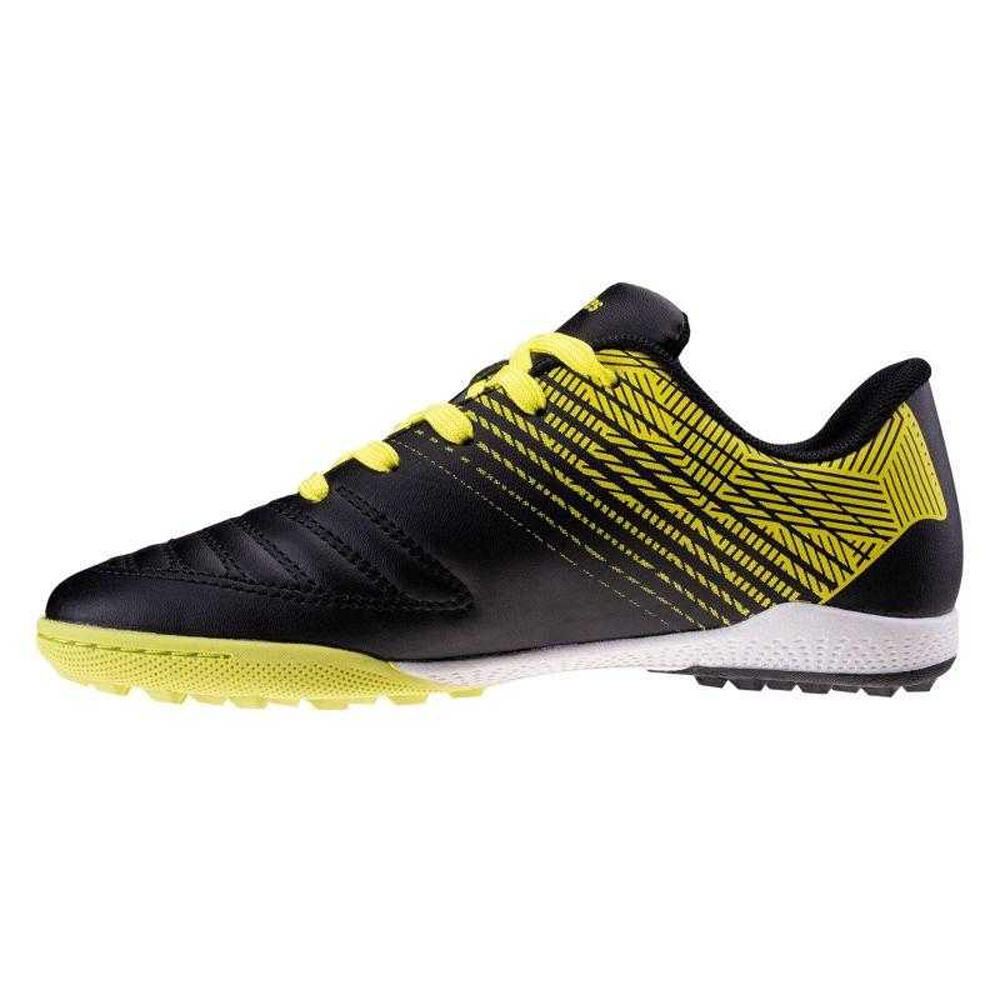 Chaussures De Foot En Salle ESSENTIALS MATOR Enfant (Noir / Vert) 2/6
