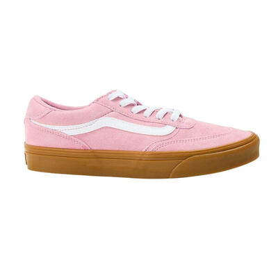 Scarpe Finiture In Pelle ScamosciataDonna Vans Brooklyn Nero Bianco