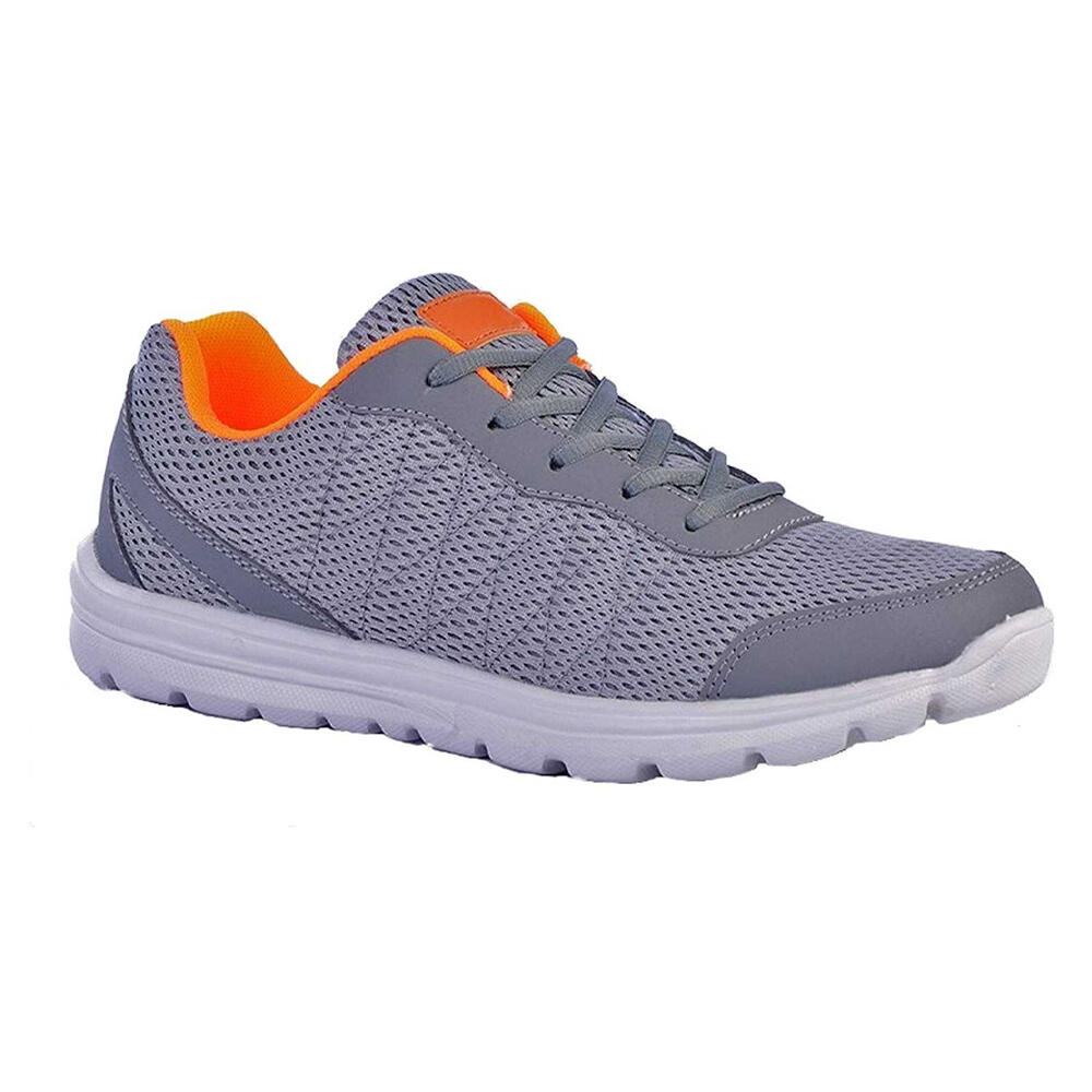Baskets HYDE PARK Adulte (Gris / Orange) 2/2