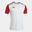 Maillot manches courtes Homme Joma Academy iv blanc rouge