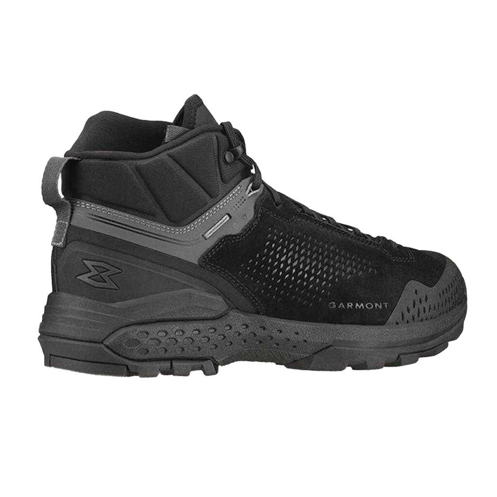 Mens T4 Groove Suede Walking Shoes (Black)