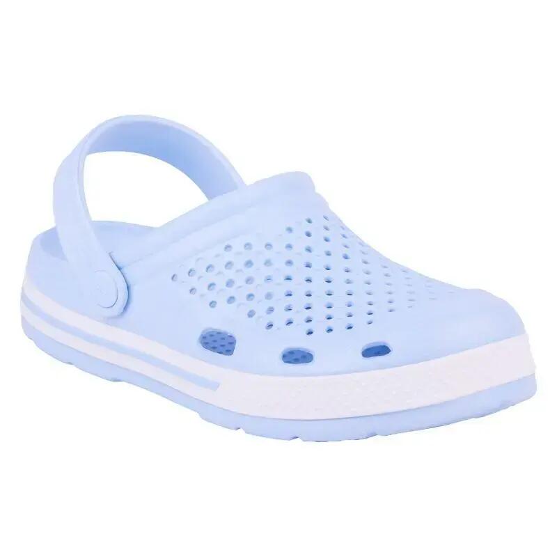 Womens/Ladies Lindo Clogs (Blue)