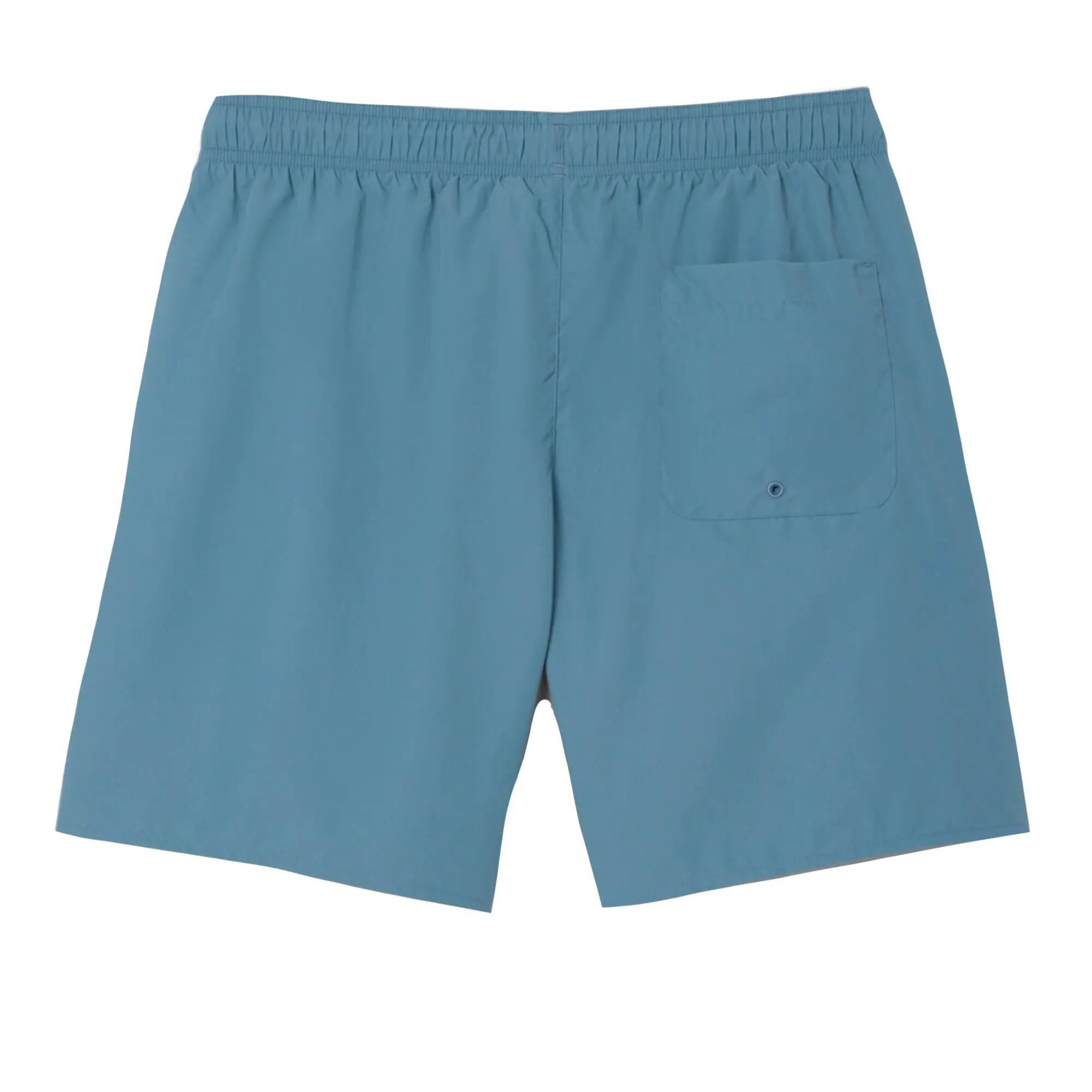 Costume Bermuda Monocromo Media Lunghezza Uomo Lacoste Blu 3/6