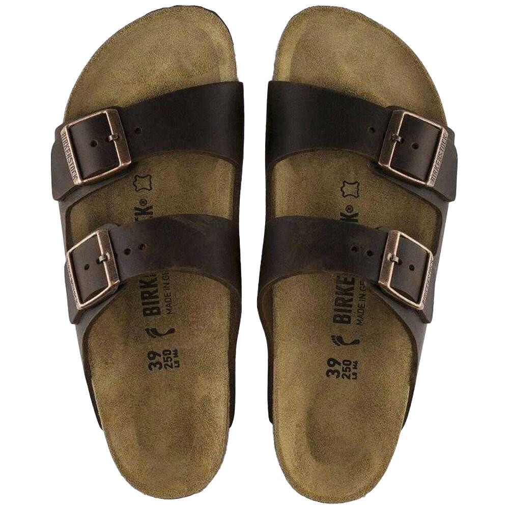 Sandalias de Nobuck Arizona Habana para Mujer Marrón 3/7