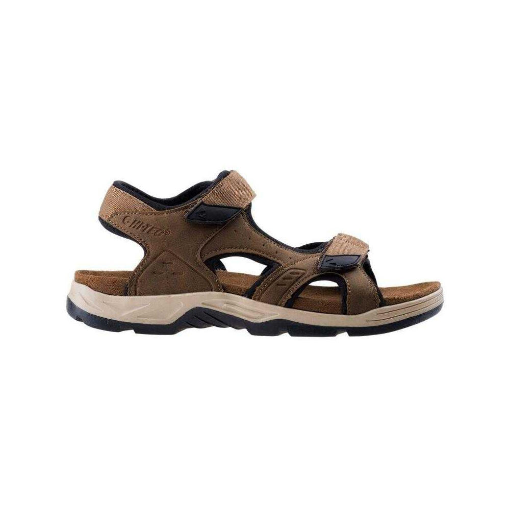 Sandales LUCIBEL Homme (Marron / Noir) 3/5