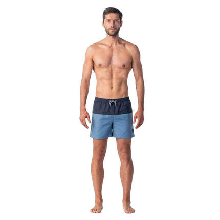 Short De Bain DRAKON Homme (Bleu Marine Foncé / Bleu)