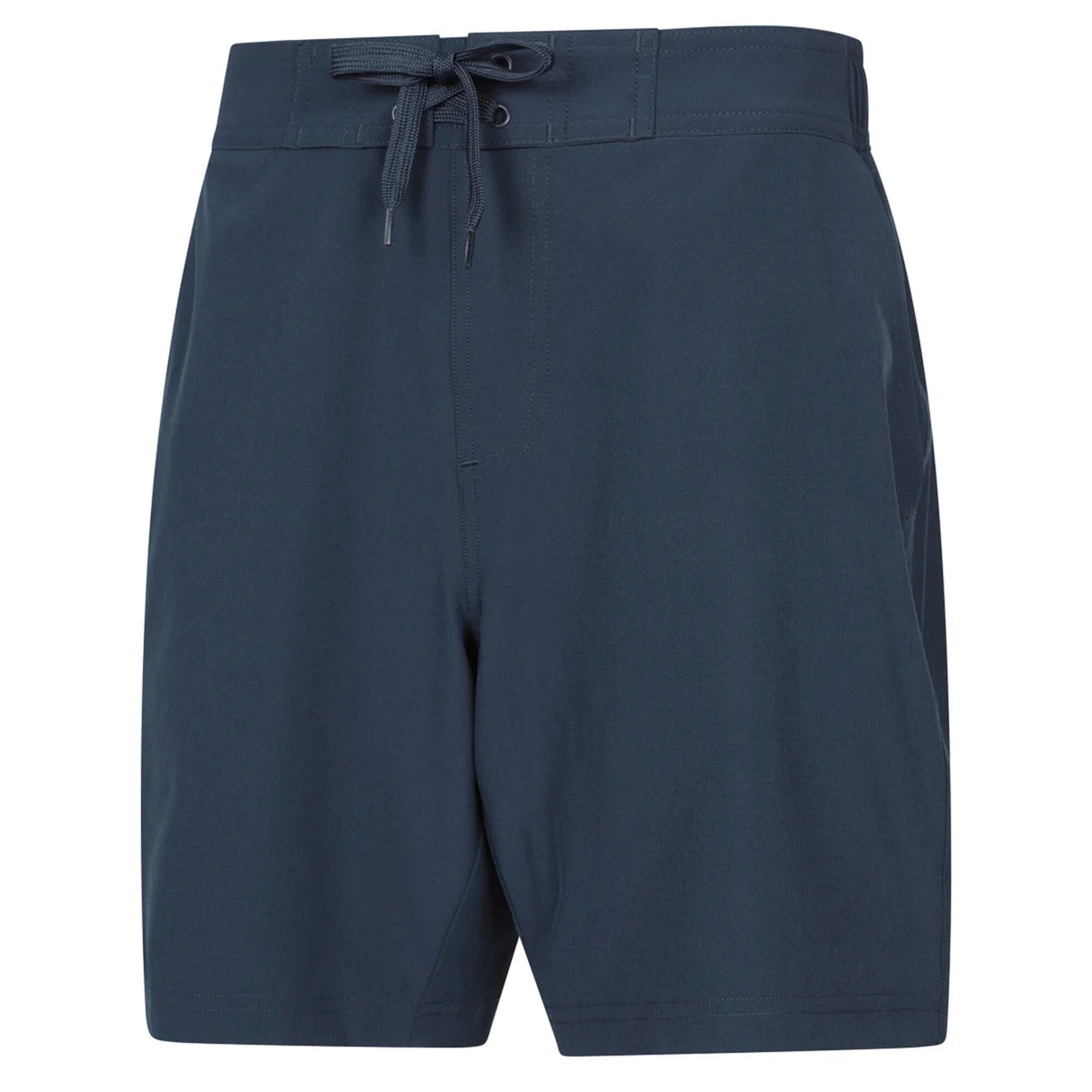 Boardshorts Lang für Damen Dunkelblau 3/4