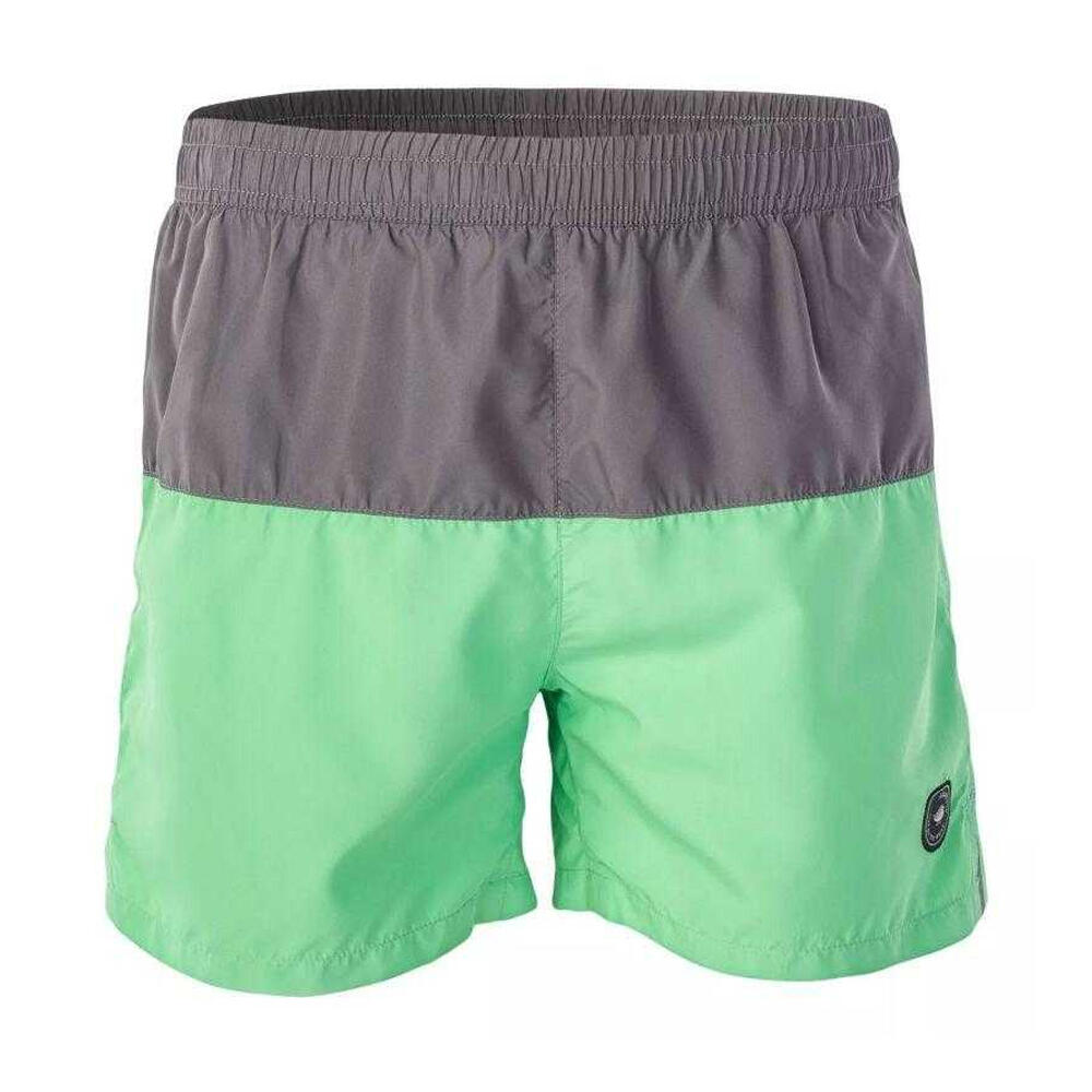 Short De Bain Motif/style Blocs De Couleurs KADEN Homme (Vert / Gris) 4/5