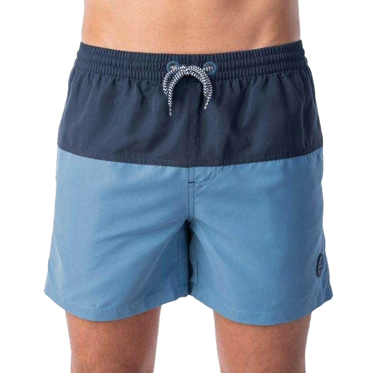Short De Bain DRAKON Homme (Bleu Marine Foncé / Bleu) 4/5