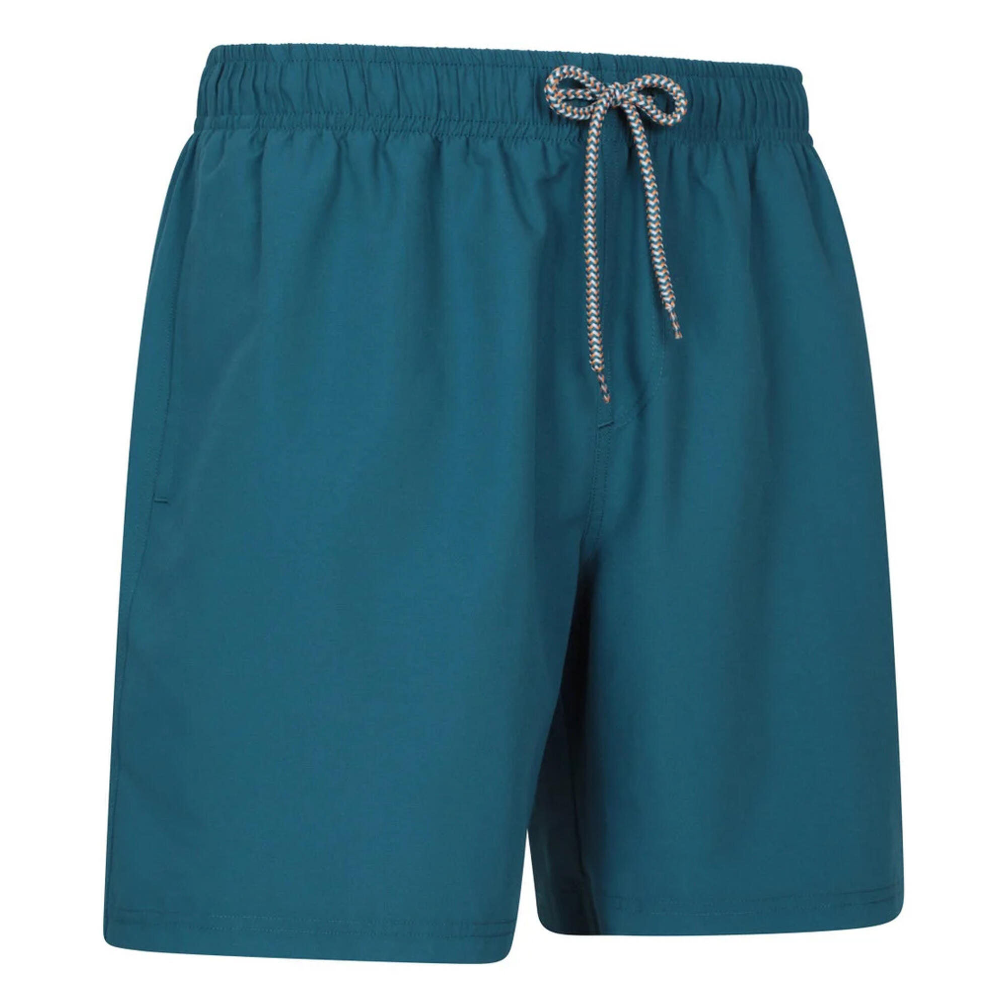 Mens Aruba Swim Shorts (Petrol) 4/4