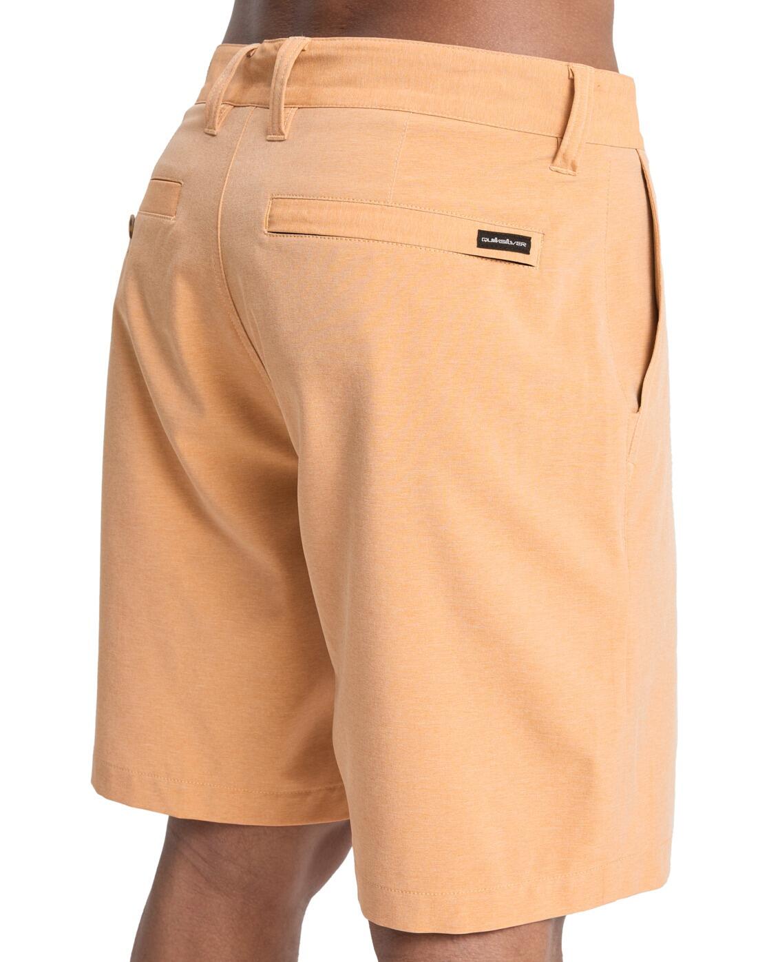 Amphibien-Boardshorts UNION HEATHER AMPH 19" Braun Herren 4/4