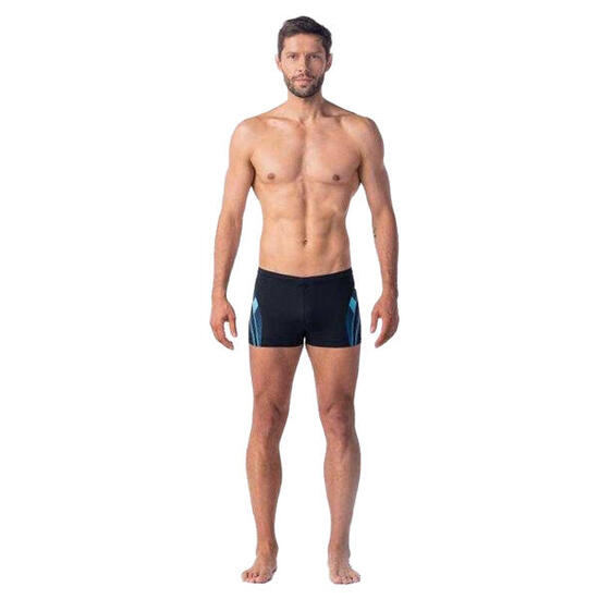 Short De Bain CARBO Homme (Noir / Bleu)