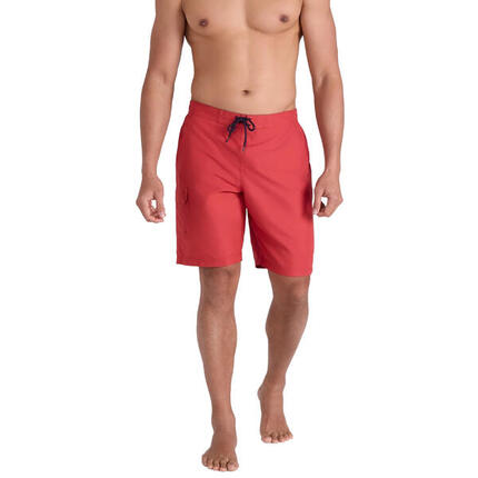 Short De Bain Motif/style Détail Contrasté OCEAN Homme (Bordeaux)