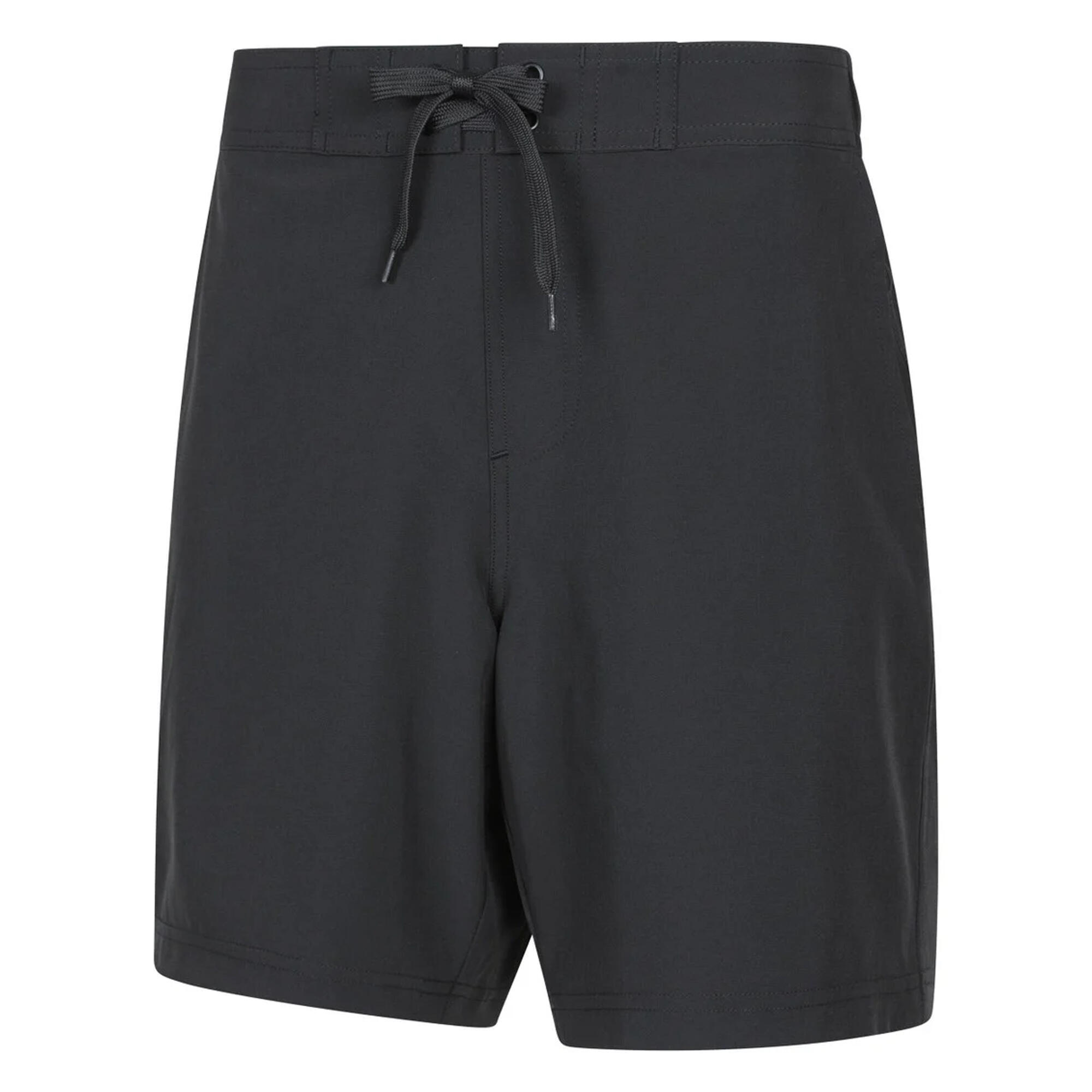 Pantaloncini Da Bagno Lunga Donna Mountain Warehouse Nero Corvino 3/4