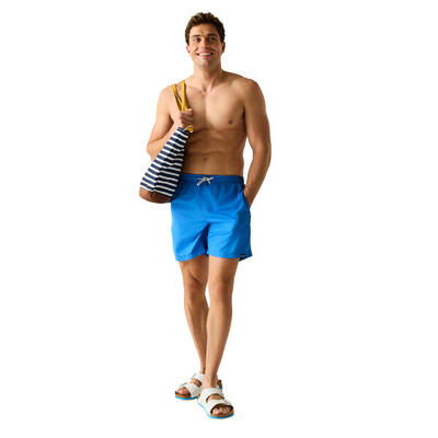 Costume Da Bagno A Pantaloncino Uomo Regatta Mackleyna Blu Sonico