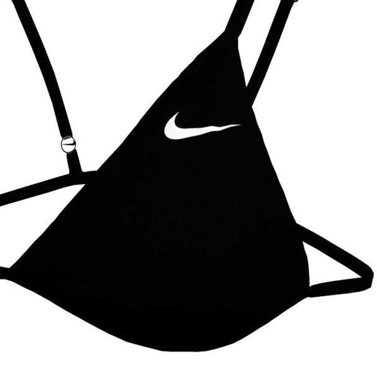 Haut De Maillot De Bain Motif/style Logo Femme (Noir) 3/5