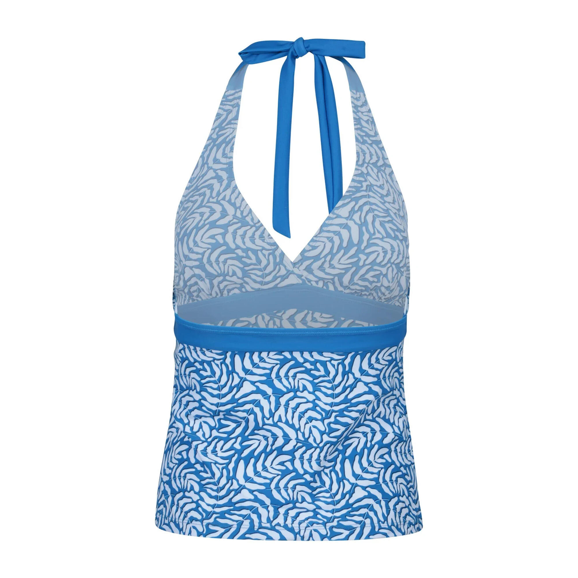 Womens/Ladies Ocean Notion Tankini Top (Blue) 3/4