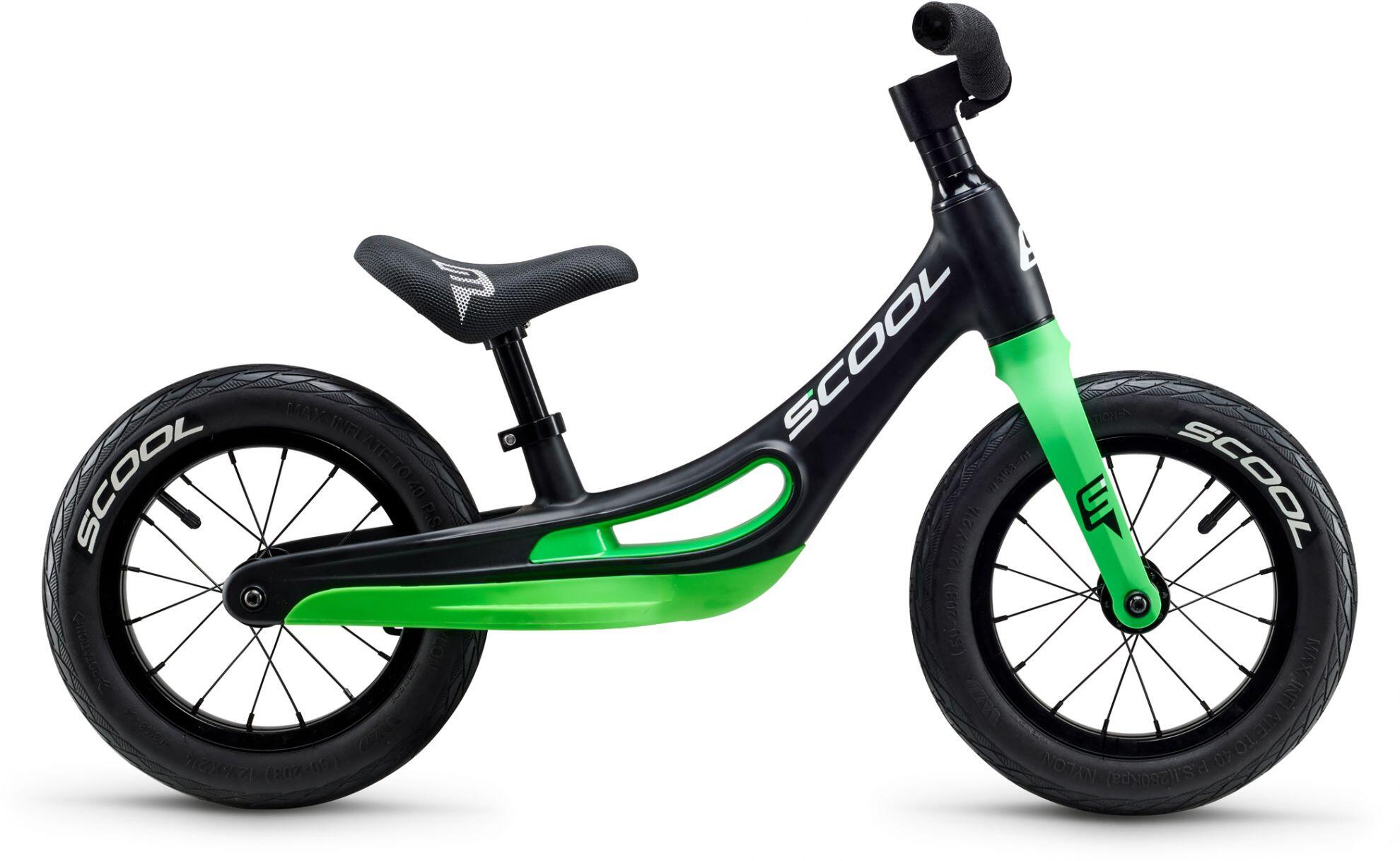 S'COOL Velo d'apprentissage pedeX magnesium - noir/vert 2/3