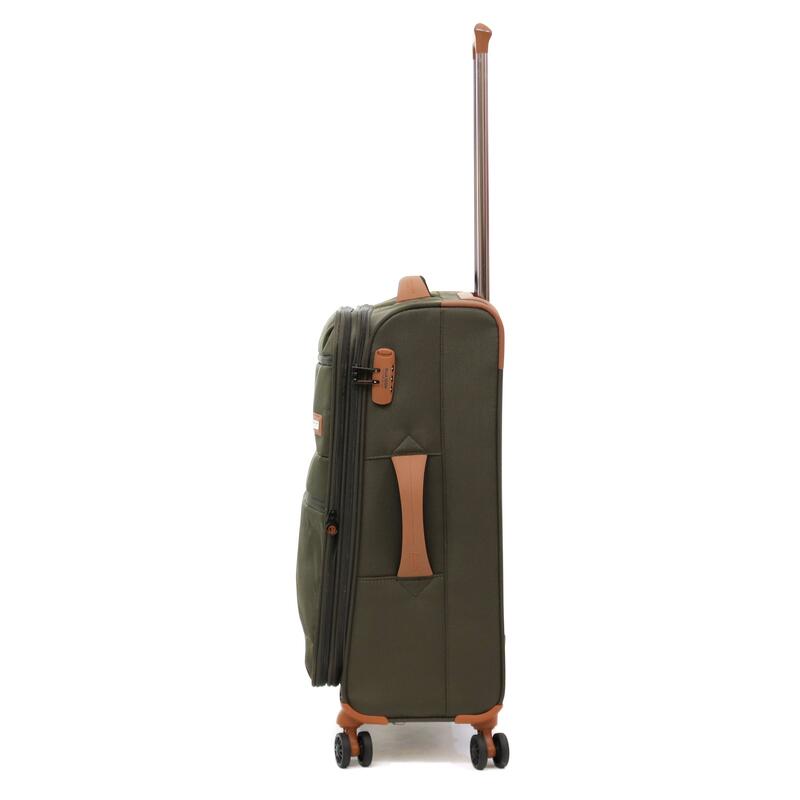 Ella Icon - Troler Atena Verde Textil - 67X41X27 Cm