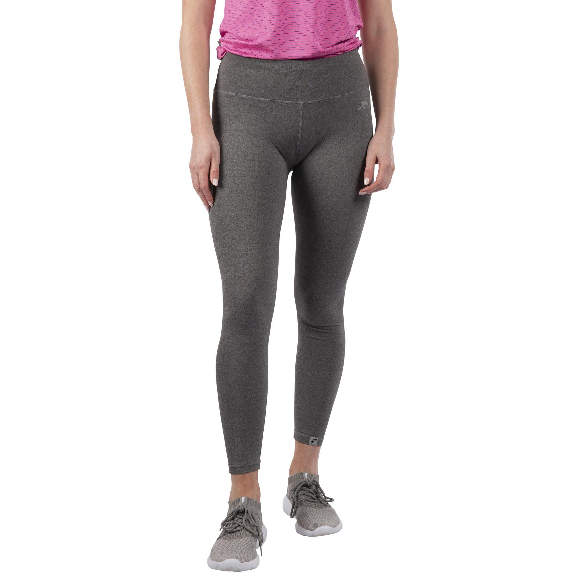 "Vivien" Leggings für Damen Dunkelgrau meliert 1/5