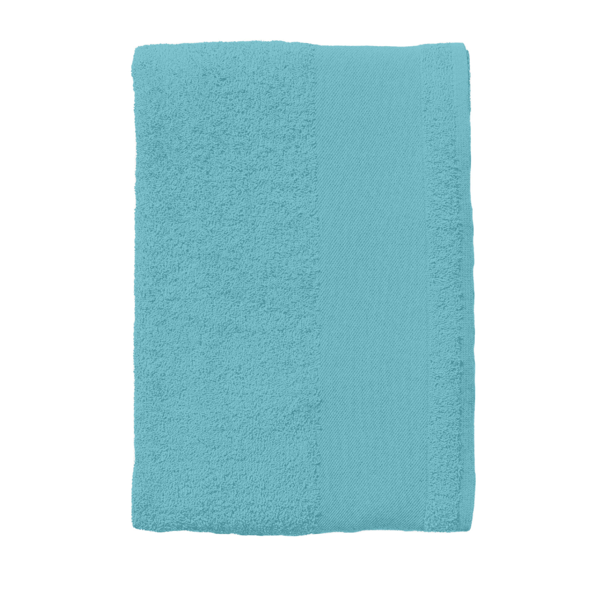 Island 50 Hand Towel (50 X 100cm) (Turquoise) 2/2