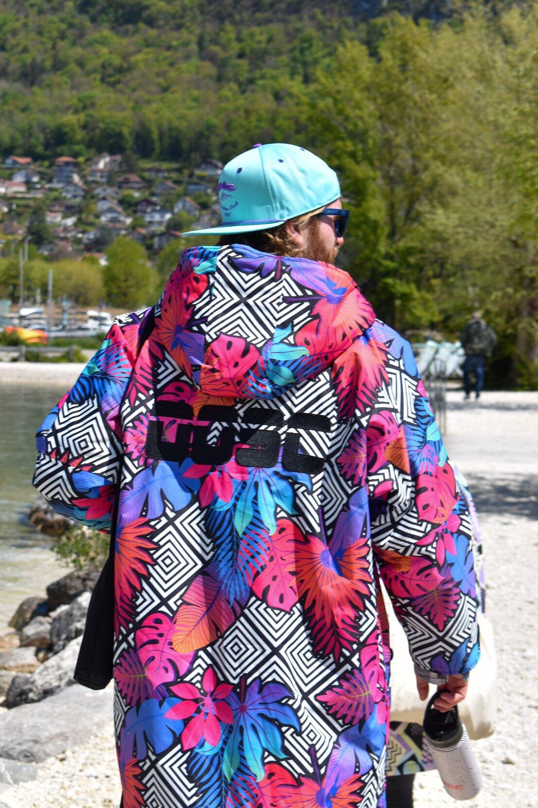 Herren Umziehponcho Sherpa-Futter B.I.G. P.O.P.P.A. 3/7