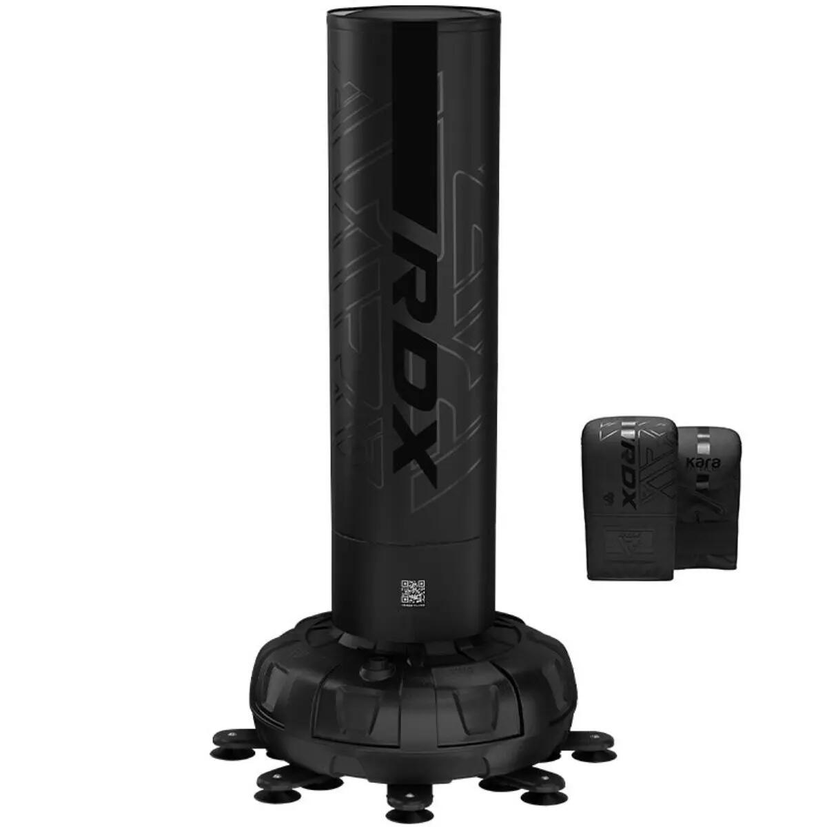 Sacco boxe autoportante F6 + guanti – Nero 9/11