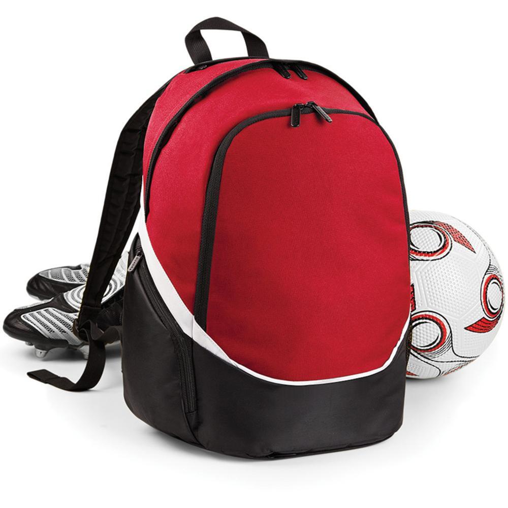 Pro Team Backpack / Rucksack Bag (17 Litres) (Classic Red/Black/White)