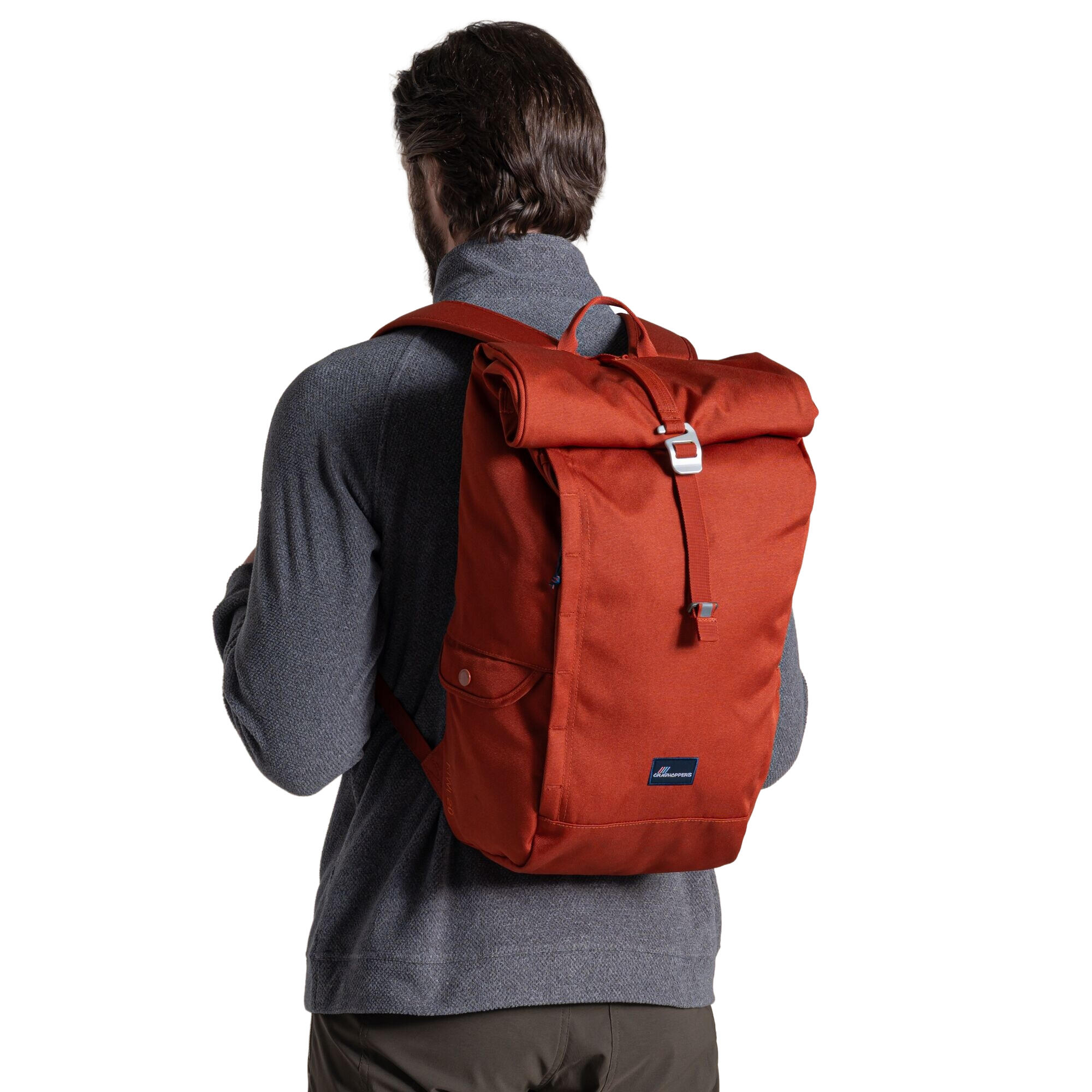 Sac À Dos Motif/style Haut À Rouler 20 Litres CLASSIC KIWI (Rouge Orange) 3/5