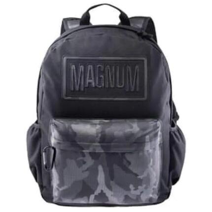 Corps" Rucksack, 25L Damen und Herren Schwarz/Silber