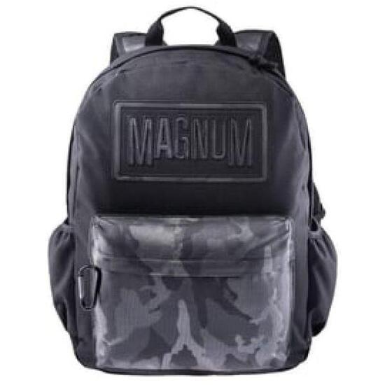 Corps" Rucksack, 25L Damen und Herren Schwarz/Silber