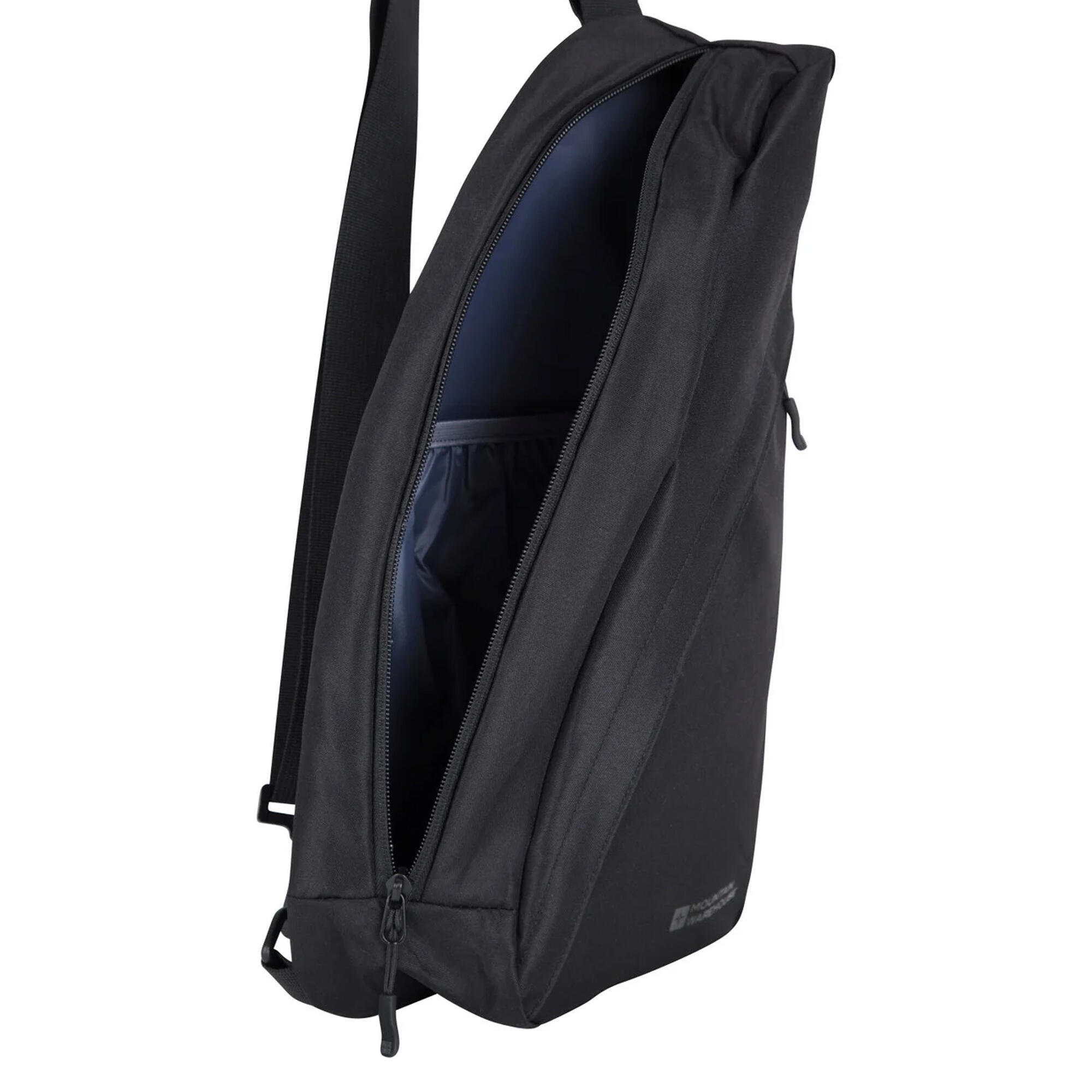8L Zaino A Tracolla Mountain Warehouse Classic Nero 4/4