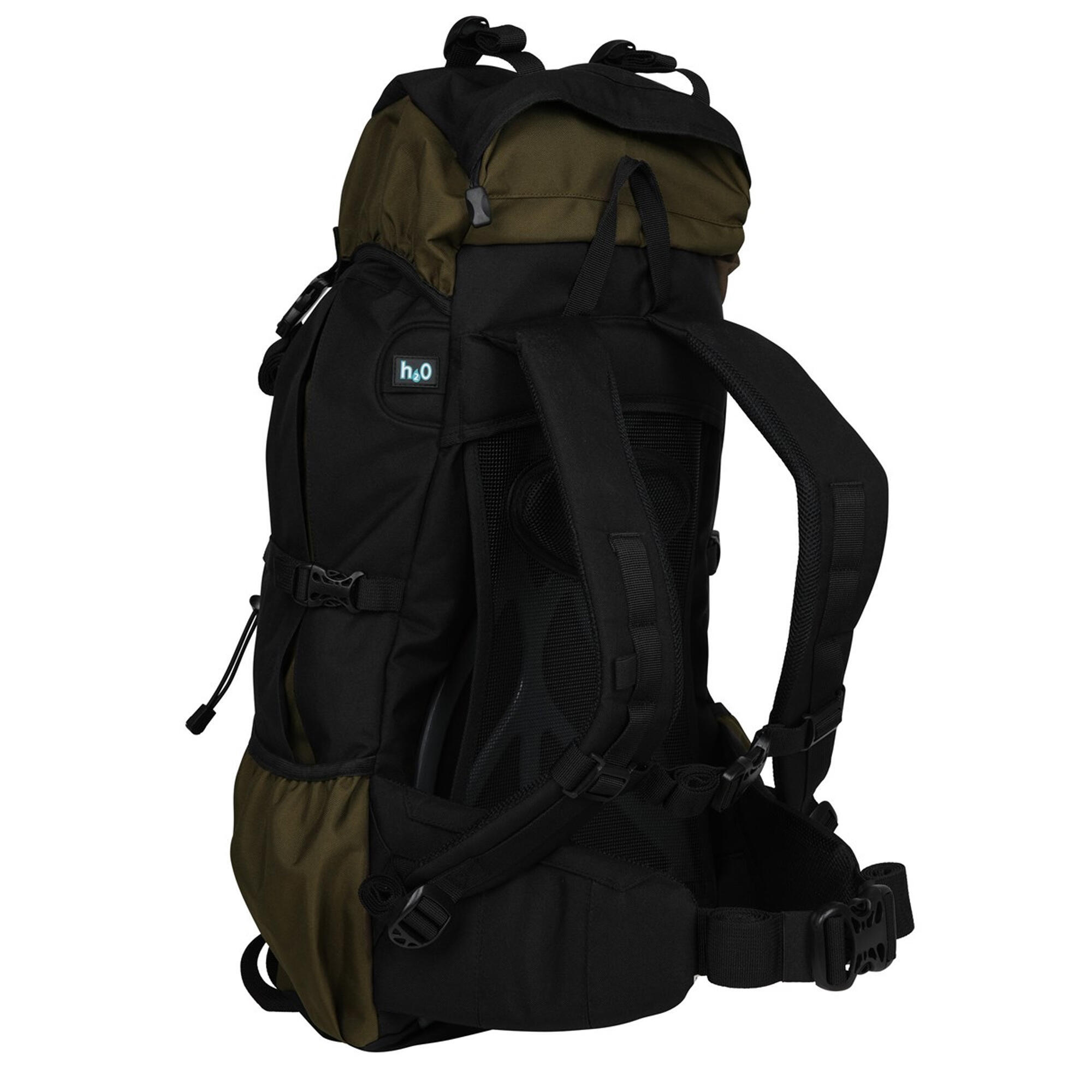Rucksack "Ventura", 40L Damen und Herren Khakigrün 2/5