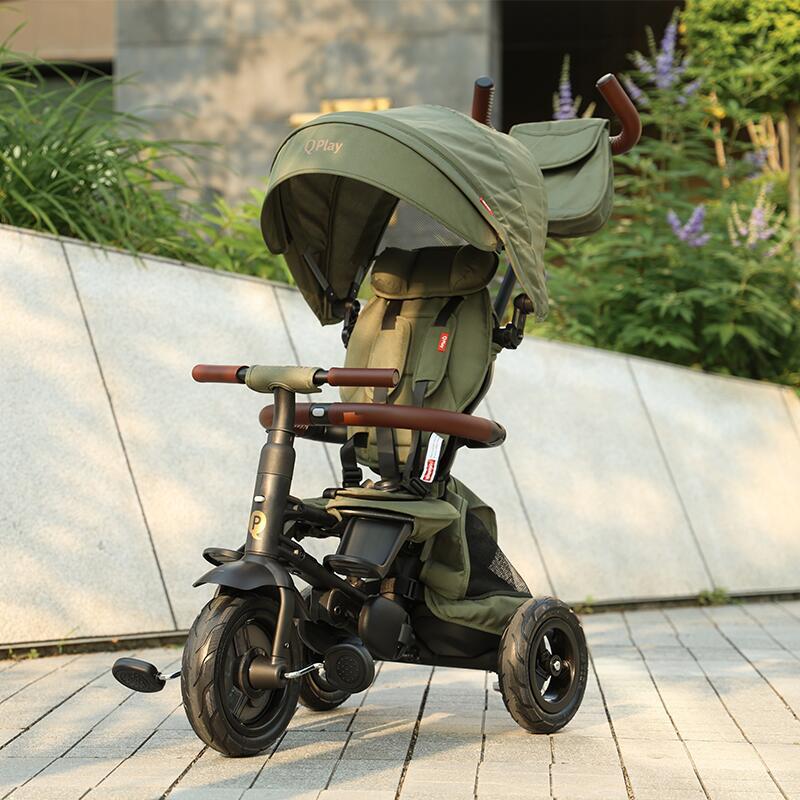 Tricycle Qplay Rito Deluxe Olive 7/7