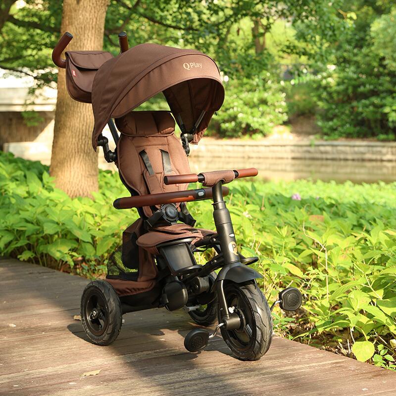 Tricycle Qplay Rito Deluxe Marron 7/7
