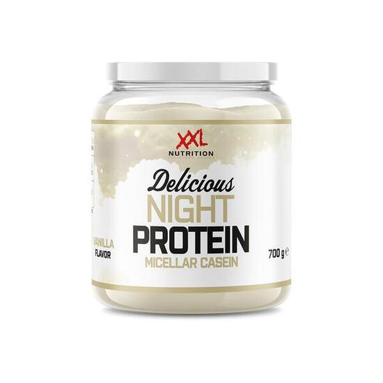 Delicious Night Protein - 22gr de Protéines - Protéine de Nuit - Vanille - 700g