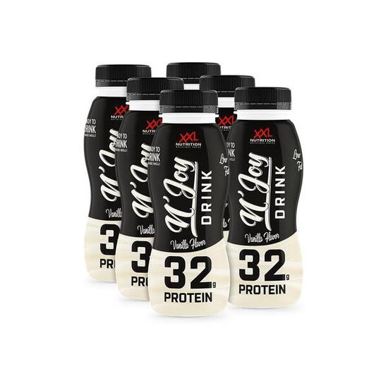 N'Joy Protein Drink - 32g Protéines, Shake Prêt-à-Boire - Vanille - 6 x 310ml