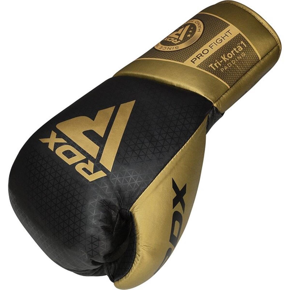 Boxhandschuhe RDX K1 Mark Pro Schwarz Gold 8oz 8/10