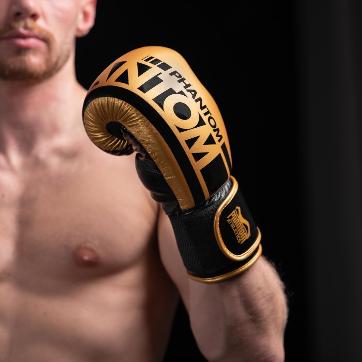 Boxhandschuhe Phantom APEX Speed – Gold – 14 oz 10/12