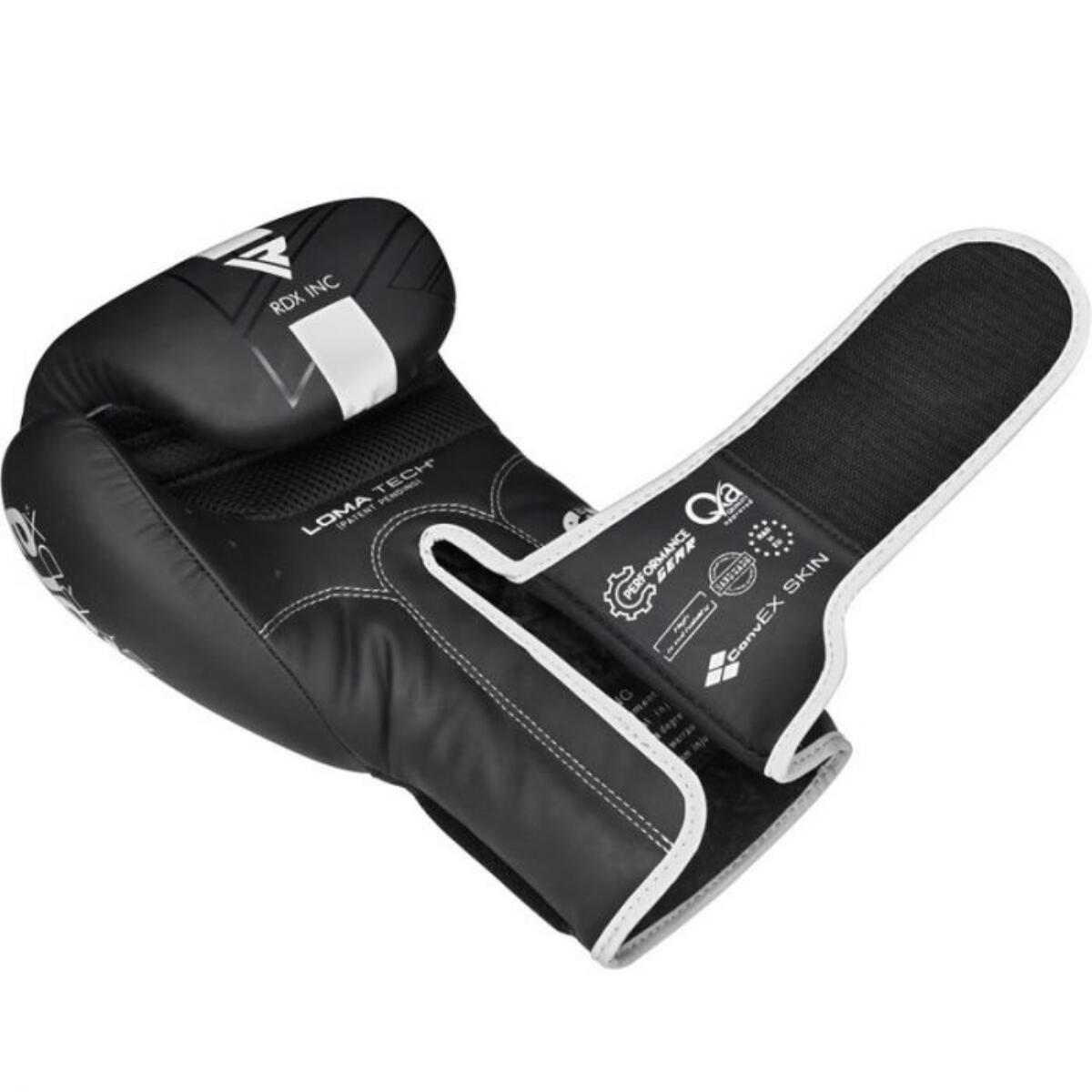 Gants de boxe RDX F6 Enfant – Noir/Blanc – 6oz 9/9