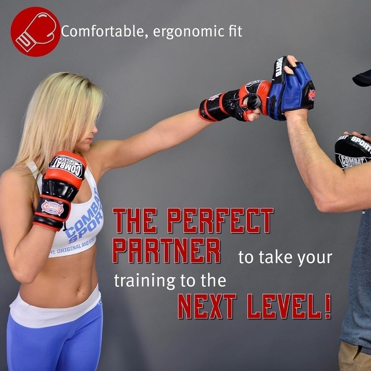 MMA-Trainingshandschuhe Max Strike Combat Sports - Weiss - X 8/8