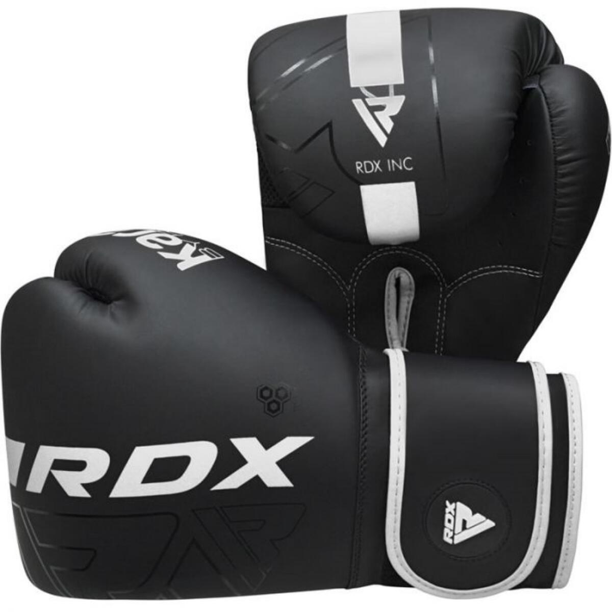 Gants de boxe RDX F6 Enfant – Noir/Blanc – 6oz 8/9