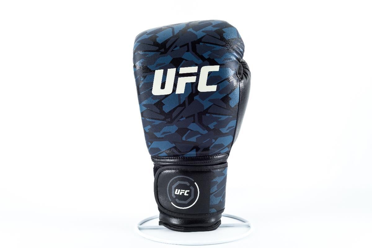 UFC Octagon Camo Boxhandschuhe – Blau Camo – 10OZ 10/15