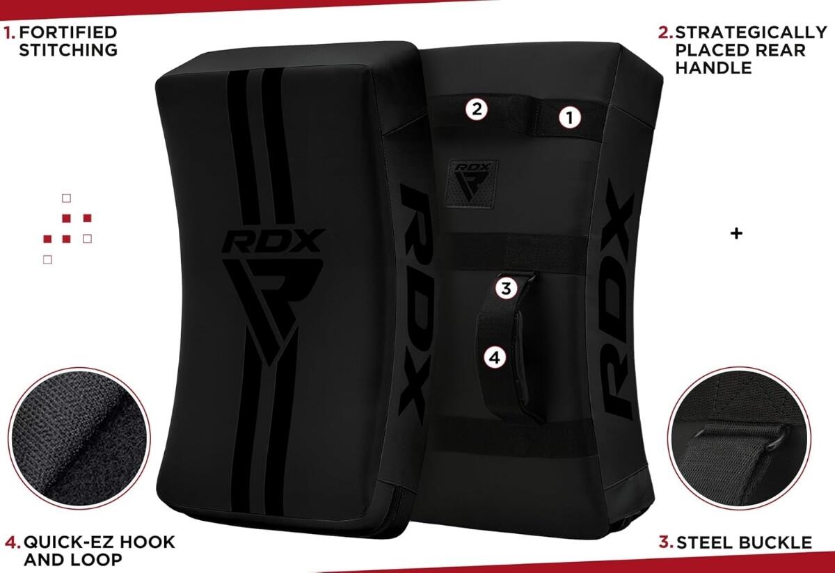 Scudo da colpo RDX Gel T1 – Nero integrale 9/9