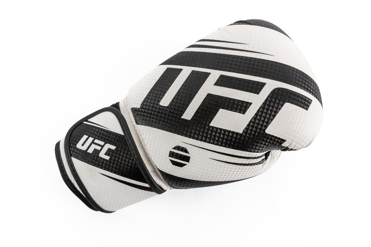 Boxing Gloves UFC PRO Performance Rush – White/Black – 14oz 8/10